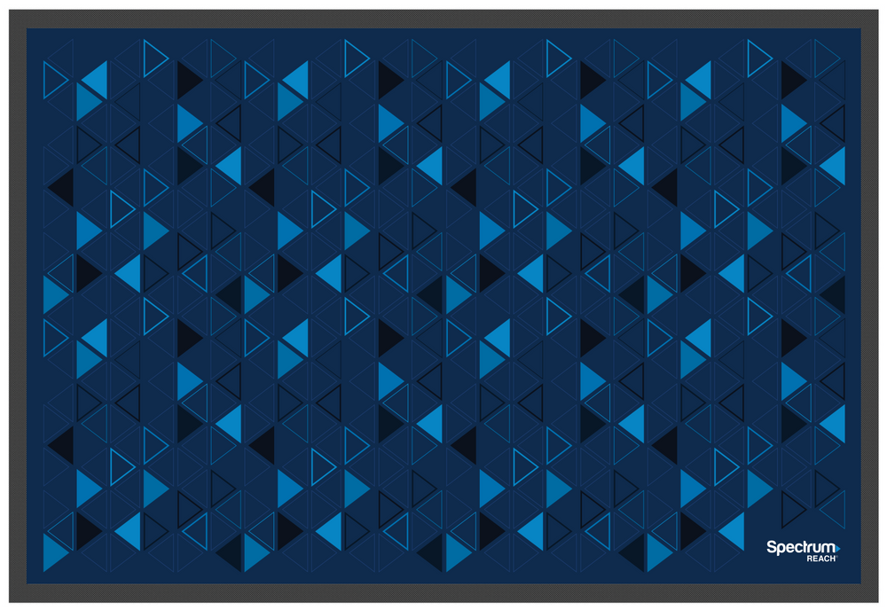 Door Mat with Rubber Backing (36"x24")